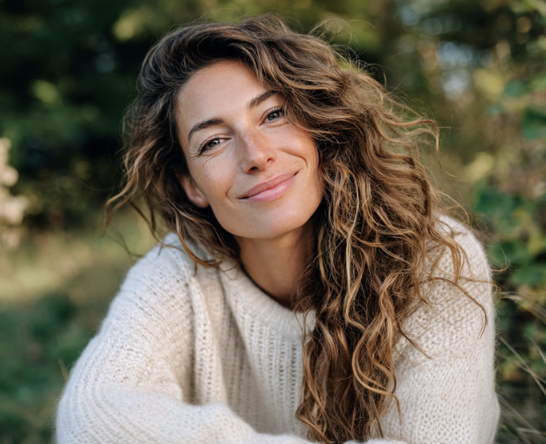 Woman in nature